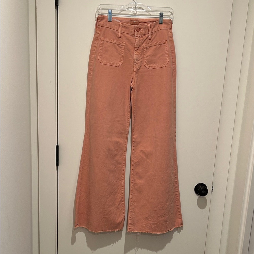 MOTHER Terracotta Wide Legged Women's Jeans